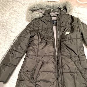 Calvin Klein Girls 3/4 length coat EUC